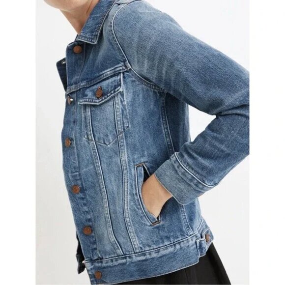 Madewell Classic Denim Jacket Size XS - Picture 1 of 10